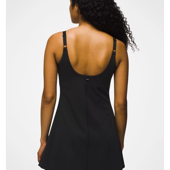 PrAna Luxara Dress Black M EUC - Picture 2 of 6